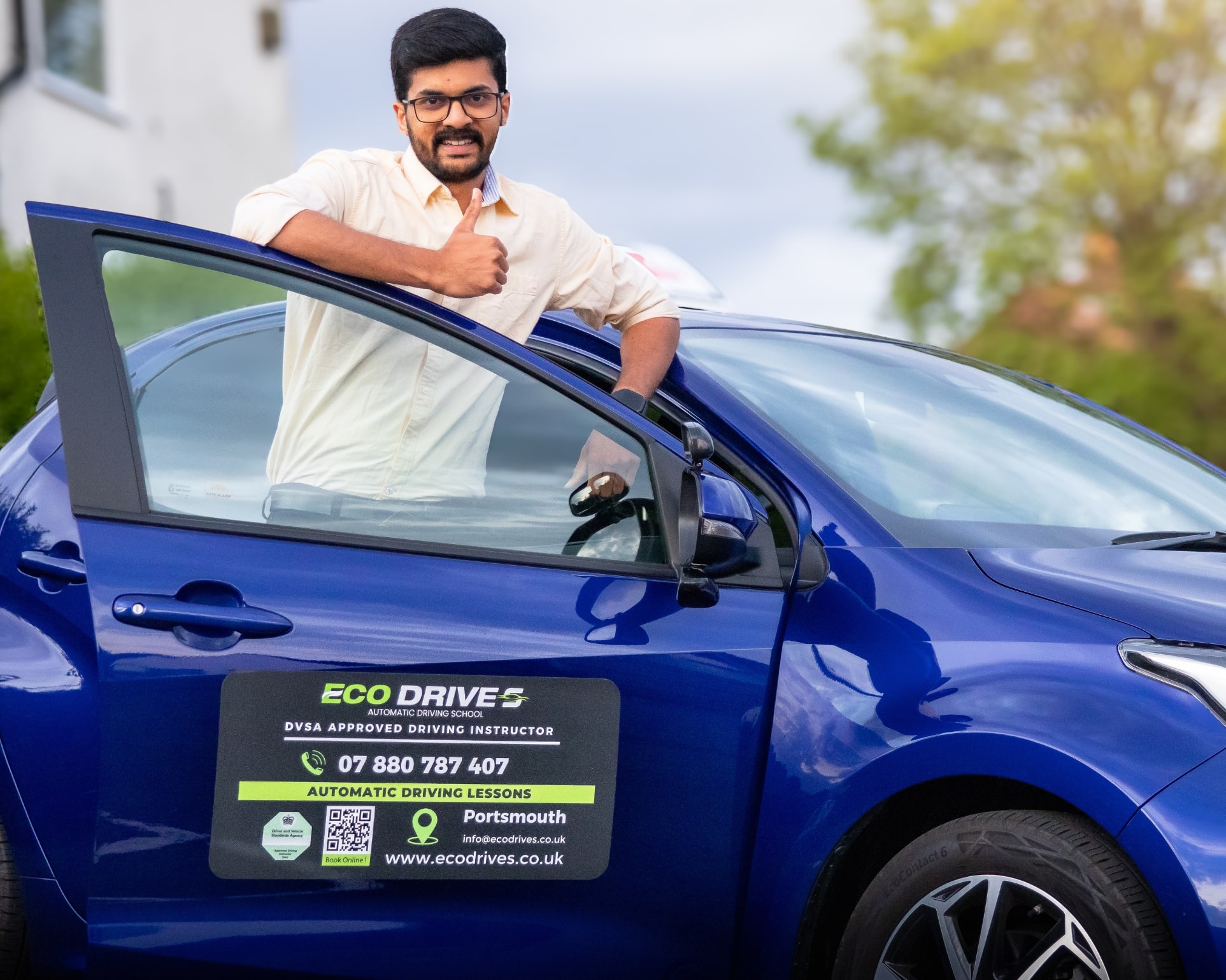EcoDrives-Portsmouth-Vishnu-DrivingInstructor